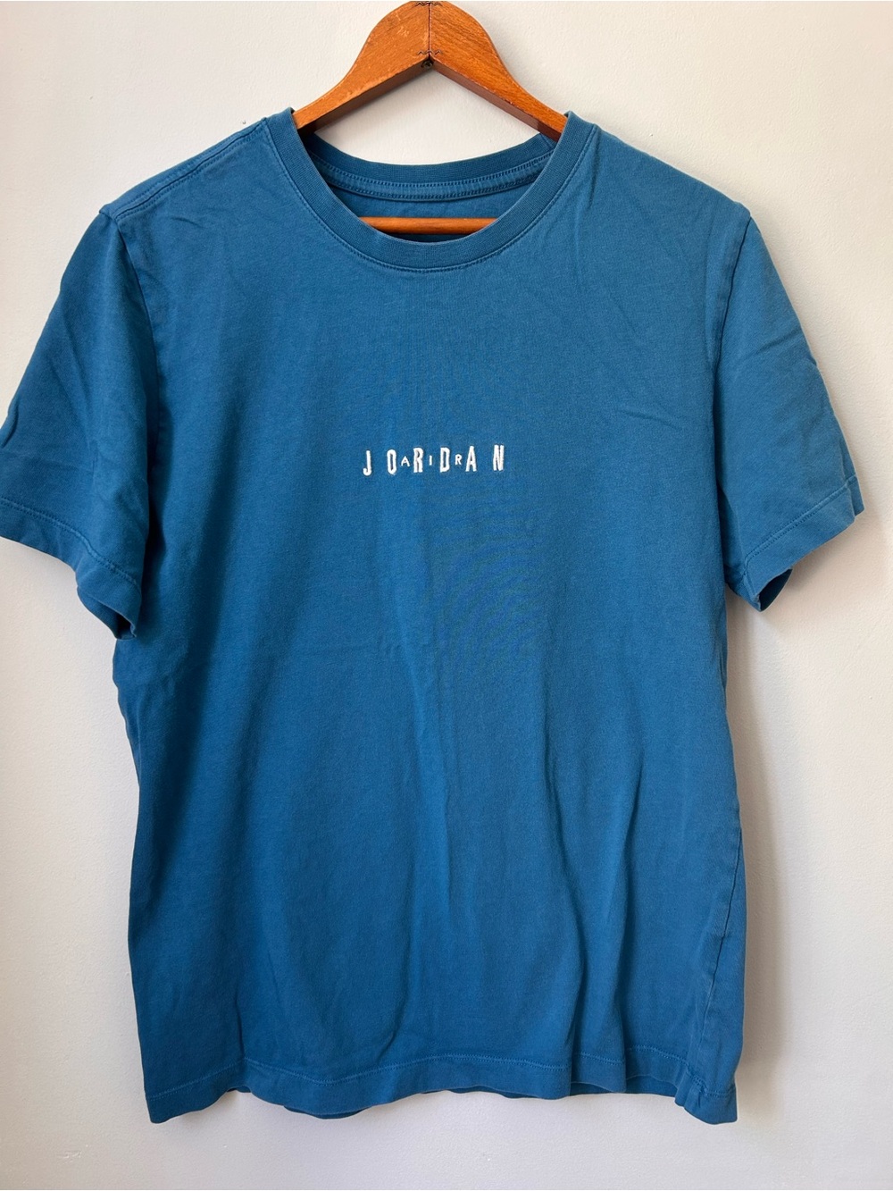 Air Jordan Tshirt Mens‎ Small Blue Jumpman Embroidered Tee Standard Fit